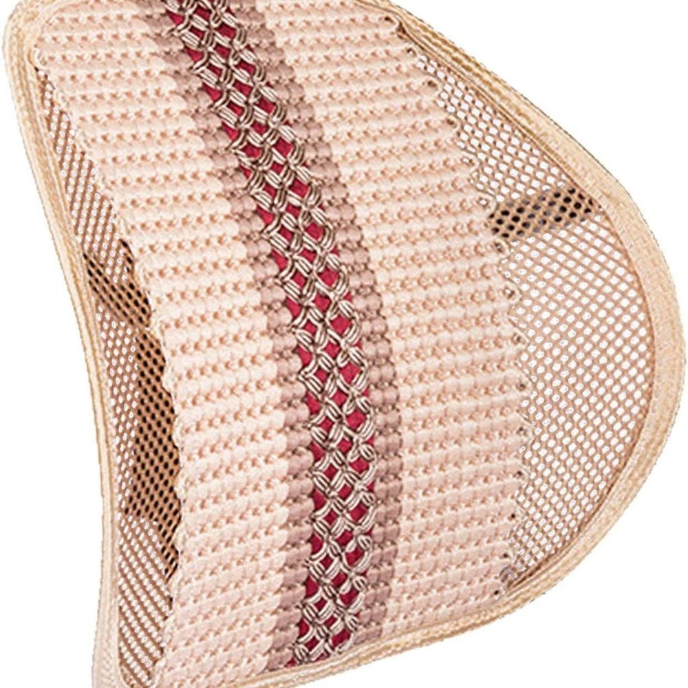 "Adjustable Back Support Cushion, Mesh Car Back Support for Car Home Office